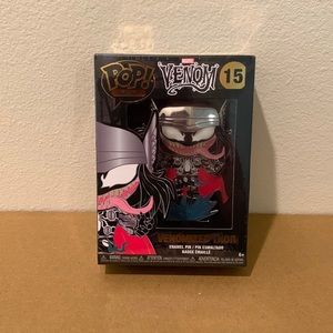 Funko Marvel Venom Venomized Thor Enamel Pin #15